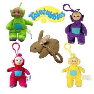 Burger King 1999 Teletubbies Toy Lot